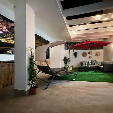 La Terraza. Vistas Al Castillo A 1 Min. De La Playa Аликанте