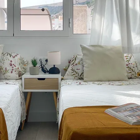 La Terraza. Vistas Al Castillo A 1 Min. De La Playa *