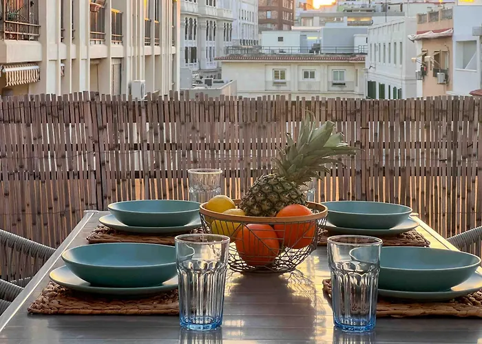 Apartment La Terraza. Vistas Al Castillo A 1 Min. De La Playa Alicante