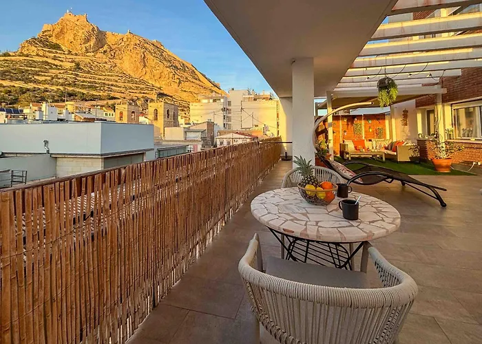 La Terraza. Vistas Al Castillo A 1 Min. De La Playa Apartment